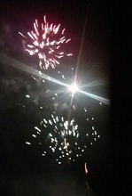 日橋川 川の祭典・蔵のまち喜多方夏まつり花火大会